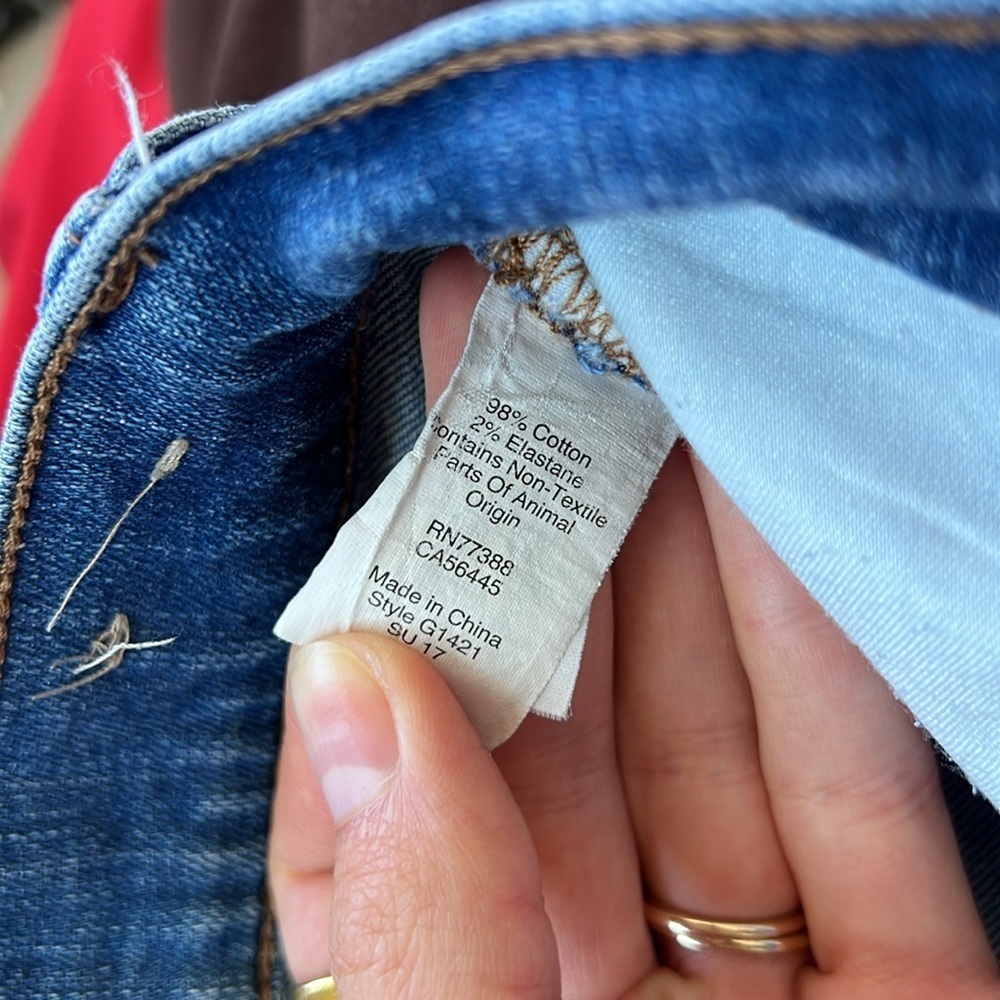 Madewell 9” High Rise Skinny Jeans - Picture 9 of 10